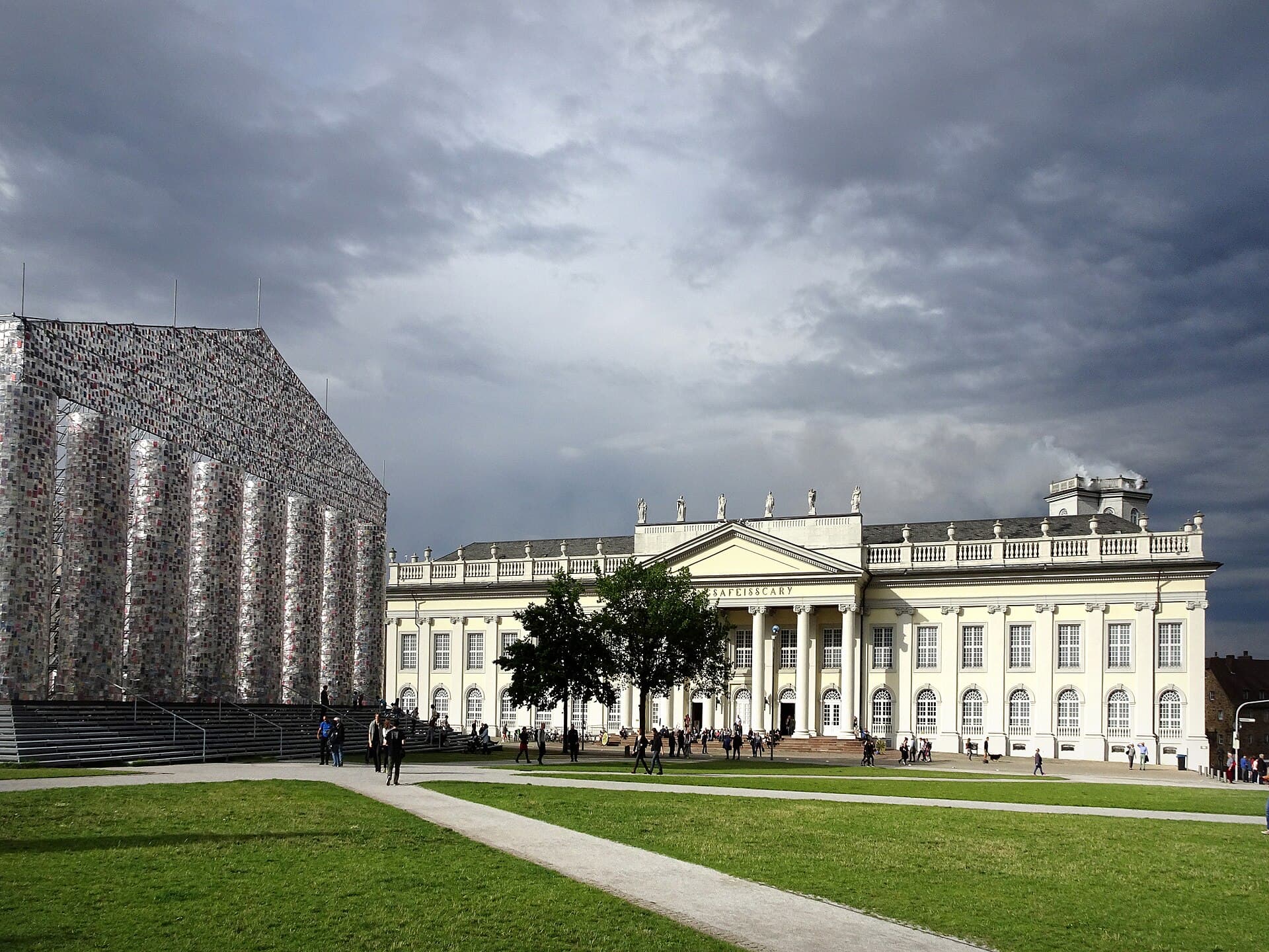 The Fridericianum on Friedrichplatz, Kassel, documenta's principal venue.